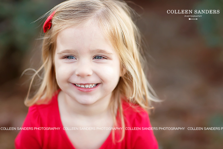 Family pictures at a Christmas tree farm by El Dorado Hills family photographer, Colleen Sanders.