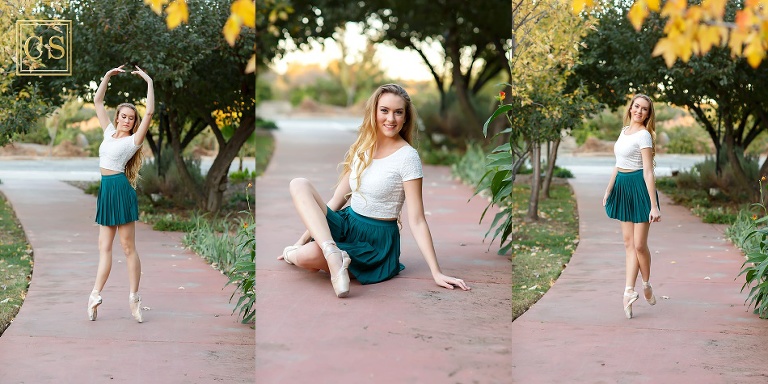 Colleen Sanders Photography senior pictures girl, ballet, pointe shoes